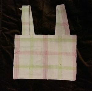 TABULA RISSA. CORSET STYLE CROP TOP